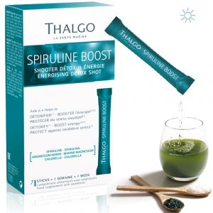 Thalgo - SPIRULINE BOOST - Shooter Détox & Énergie- детоксикираща и енергизираща напитка със спирулина и витамин С. 7 х 4 g 