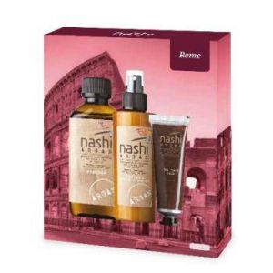 Nashi Argan - Промо комплект - Argan Shampoo & Instant Mask & Hand Balm - Шампоан 200 ml +Спрей маска  150 ml+Крем за ръце 30  gr.