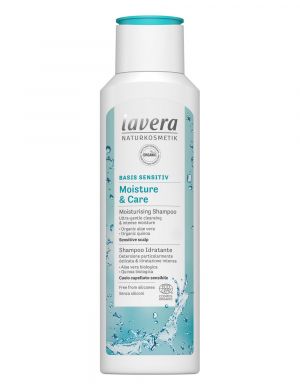Lavera - Basis Sensitiv  Moisture & Care - Хидратиращ и подхранващ шампоан. 250 ml