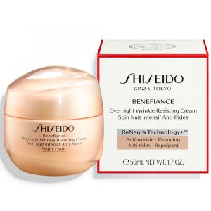 Shiseido - Benefiance Overnight Wirinkle Resisting Cream  -  Нощен крем против бръчки. 50ml