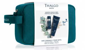 Thalgo - Промоция 2021" Козметичен несесер с продукти за мъже " - THALGO Men  - Крем за мъже с подарък душ  гел.