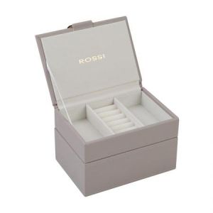 ROSSI -  Кутия за бижута цвят сив.