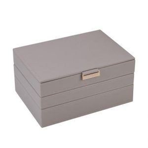 ROSSI - Кутия за бижута цвят сив.