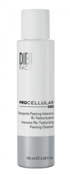 DIBI  - PROCELLULAR 365 - Re-texturising intensive peeling cleanser  - Нежен пилинг лосион за лице. 100 ml