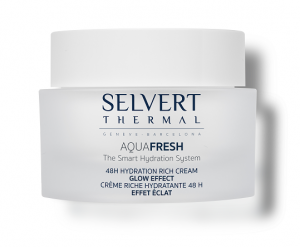 Selvert Thermal - AQUAFRESH - 48H Hydration Rich Cream- Glow Effect Богат хидратиращ озаряващ крем.50 ml