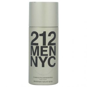 Carolina Herrera -  212 Men  deodorant spray. 150 ml