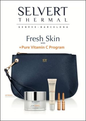 Selvert Thermal  - + PURE VITAMIN C Duo With Clutch Bag - Комплект витамин С.