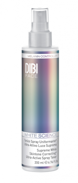 DIBI  - White Science -  Supreme light ultra-active uniforming* spray tonic  - Ултра изсветляващ тоник за лице. 200ml