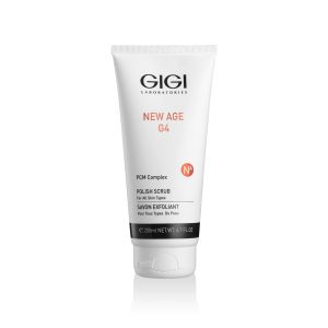 GIGI - NEW AGE G4 - POLISH SCRUB  - Ексфолиращ измивен гел за лице . 200 ml