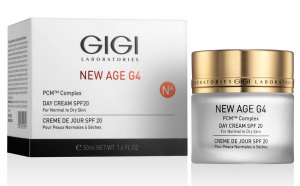 GIGI - NEW AGE G4 - DAY CREAM SPF 20    - Богат подхранващ дневен крем SPF 20. 50 ml