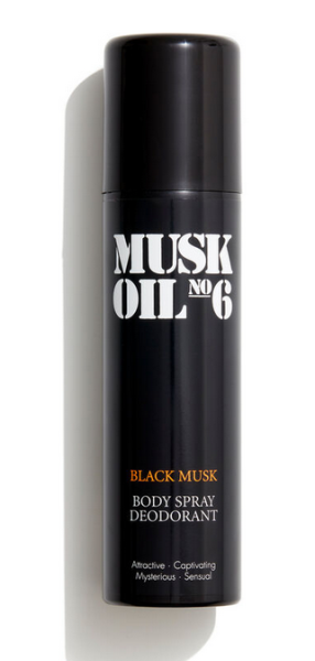 Gosh - Дезодорант за тяло Musk Oil No. 6 Deo Spray - Black. 150 ml