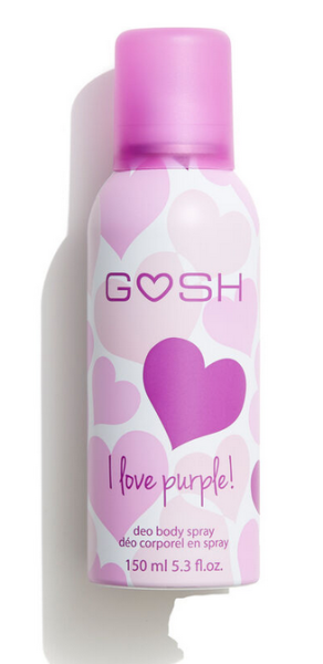 Gosh - Дезодорант I LOVE  PURPLE!  Deo Spray. 150 ml