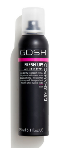 Gosh -  Сух шампоан  за всеки тип коса  -  Dry Shampoo Spray - Neutral. 150 ml