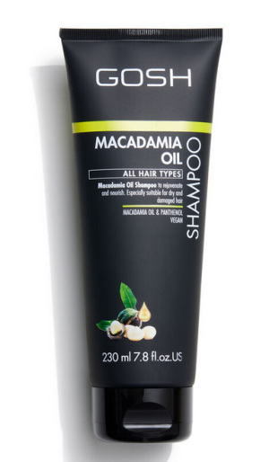 Gosh -   Шампоан за всякакъв тип коса с макадамия - Hair Shampoo  Macadamia Oil 230 / 450 ml