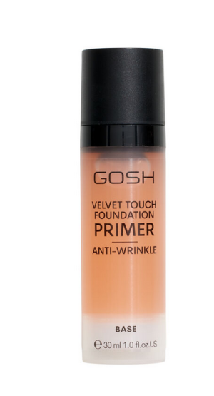 Gosh - Кадифено докосване - Velvet Touch Foundation Primer Anti-Wrinkle / Основа за грим против бръчки. 30 ml