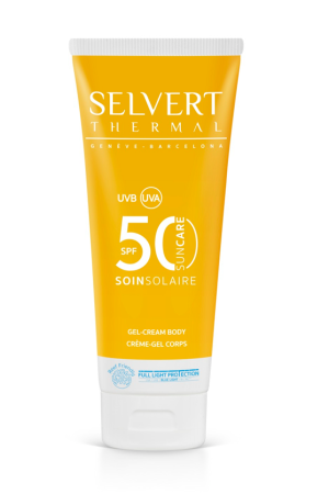 Selvert Thermal  - Sun Care Gel-Cream Body SPF 50 - Гел-крем за тяло с SPF 50. 200 ml