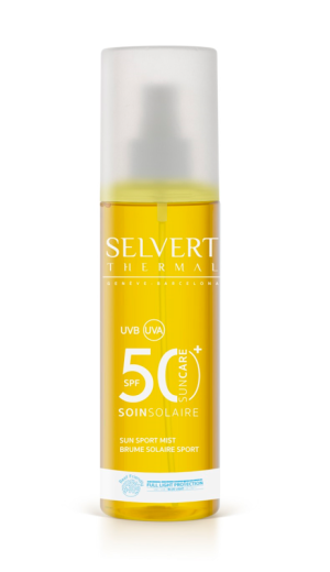 Selvert Thermal  -  Sun Care  Sun Sport Mist SPF 50+ - Слънцезащитен спрей с висока защита. 200ml