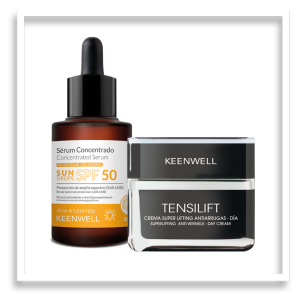 Keenwell - Beauty RITUAL DUO  TENSILIFT - Superlifting anti-wrinkle day cream - Суперлифтинг дневен крем против бръчки 50 ml. + Слънцезащитен серум SPF 50. 30ml 