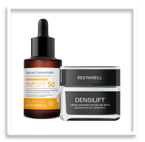 Keenwell - Beauty RITUAL DUO DENSILIFT - Redensifying day cream spf15 - Уплътняващ дневен крем SPF 15. 50 ml + Слънцезащитен серум SPF 50. 30ml 