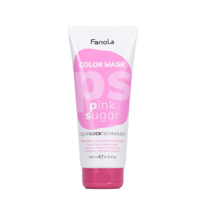 Fanola - Освежаваща и подхранваща маска с интензивен розов цвят PINK SUGAR.200 ml.