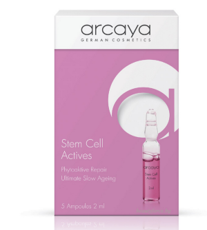 Arcaya  -  Stem Cell Actives -  Ампули със стволови клетки от Роза Дамасцена. 5x2 ml