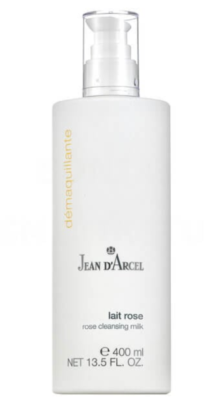 Jean d`Arcel - Почистващо мляко с розова вода. 400 ml