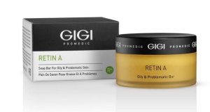 GIGI -  RETIN A - SOAP BAR FOR OILY & PROBLEMATIC SKIN - Сапунен бар за мазна и проблемна кожа. 100 ml