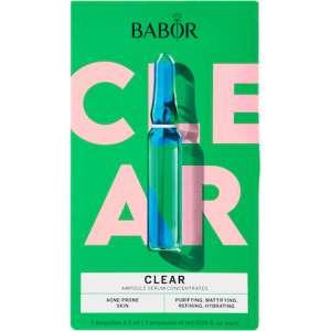 BABOR - Set CLEAR / Комплект ампулни концентрати с почистващ ефект за стресирана и проблемна кожа - Лимитирано издание 2023 .7x 2 ml.
