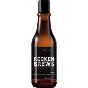 Redken Brews - Шампоан 3-В-1/ Шампоан, балсам и душ гел/ 300 ml