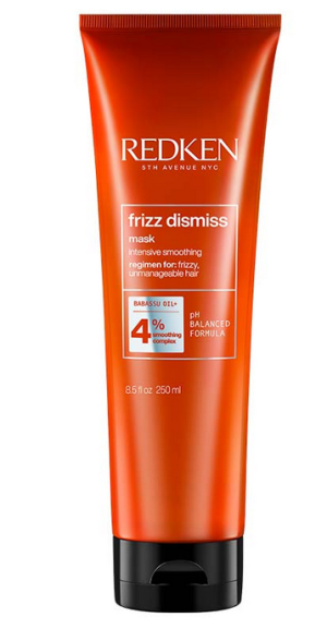 Redken Frizz Dismiss - Изглаждаща маска за непокорна коса с анти-фриз ефект. 250 ml