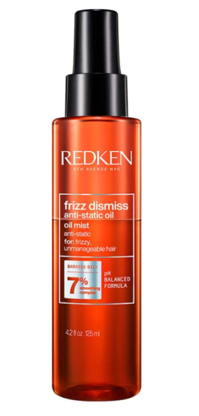Redken Frizz Dismiss - Спрей-олио за сух климат с антистатичен ефект Anti-Static Oil Mist. 125 ml