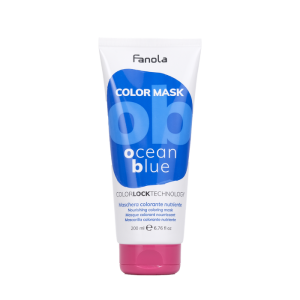 Fanola - Освежаваща и подхранваща маска с интензивен син цвят OCEAN BLUE. 200 ml