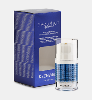 Keenwell - EVOLUTION SPHERE - Хидро - възстановяващ  мултифункционален  нощен крем  - HYDRO-RENEWING MULTIFUNCTIONAL NIGHT CARE.  50 ml.