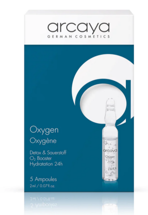 Arcaya  -  Oxygen - Ампули Кислород за тотална хидратация и регенерация. 5x2 ml