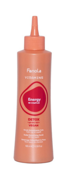 Fanola -  Детоксикиращ гел-скраб - Energy BE COMPLEX. 195 ml