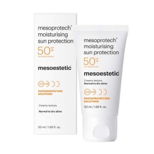 Mesoestetic - Хидратираща слънцезащита за суха и чувствителна кожа / moisturising sun protection SPF 50+. 50 ml