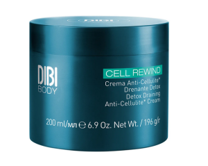 DIBI  - Дрениращ антицелулитен крем  / ANTI-CELLULITE DRAINING DETOX CREAM Cell Rewind. 200 ml