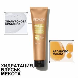 Redken All Soft - Интензивна грижа без отмиване за суха коса Moisture Restore.150 ml