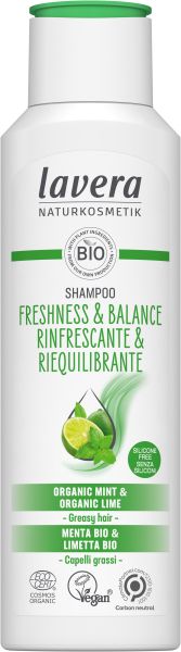 Lavera - Био Шампоан за мазна коса Freshness & Balance. 250 ml