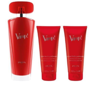 Pupa - SET VAMP! RED EDP 50ML + + BODY CREAM 75 ml + SHOWER MILK 75 ml / Подаръчен комплект за жени