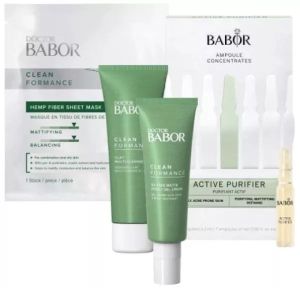 Babor  -  CLEANFORMANCE Clear and Clean / Комплект за проблемна кожа от 4 части 