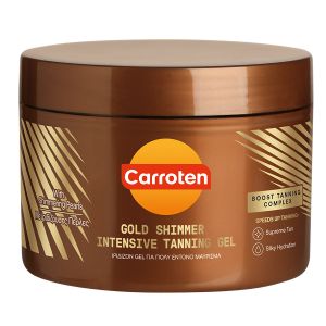 Carroten - Гел за тяло за интензивен и бърз тен - Gold Shimmer Tannig Gel  150 ml.