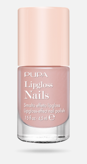 PUPA MILANO - NAILS POLISH  LIPGLOSS  Лак за Нокти с ефект на гланц за устни .