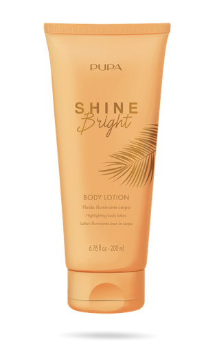 PUPA MILANO - SHINE BRIGHT FLUID ILLUMINATING BODY ОЗАРЯВАЩ ФЛУИД ЗА ТЯЛО. 200 ml