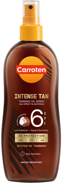 Carroten - Слънцезащитно олио за бързо придобиване на тен SPF6 - Summer Dreams Tanning Oil SPF6 200 ml.