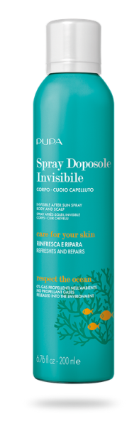 Pupa - SUN -  Invisible After Sun Spray СПРЕЙ ЗА СЛЕД СЛЪНЦЕ ТЯЛО, СКАЛП. 200 ml