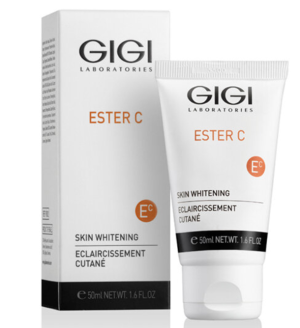 GIGI -  ESTER C - SKIN WHITENING CREAM - Избелващ крем с ресвератрол и витамин С. 50 ml