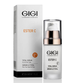 GIGI - ESTER C - TOTAL SERUM - Tотален серум с витамин С за домашна грижа.30 ml