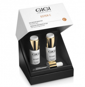 GIGI - ESTER C - BIO REPAIR BOOSTER  /  Анти-ейдж бустер с витамин С за лице . 2 x 9 ml