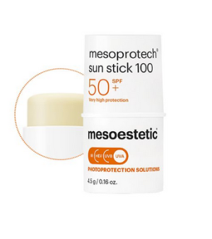 Mesoestetic -  Стик за защита на околоочен контур , устни и чувствителни зони  / sun protective repairing stick.  4,5 g